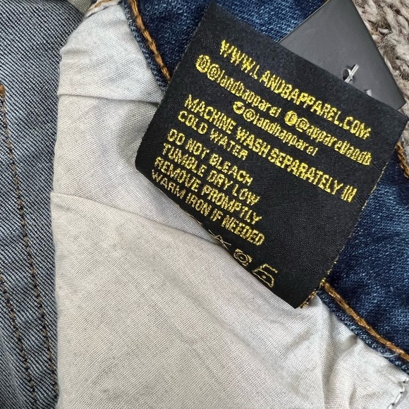 Lucky & Blessed Women’s Leopard Cuffed Denim Flare Jeans - Picture 13 of 13